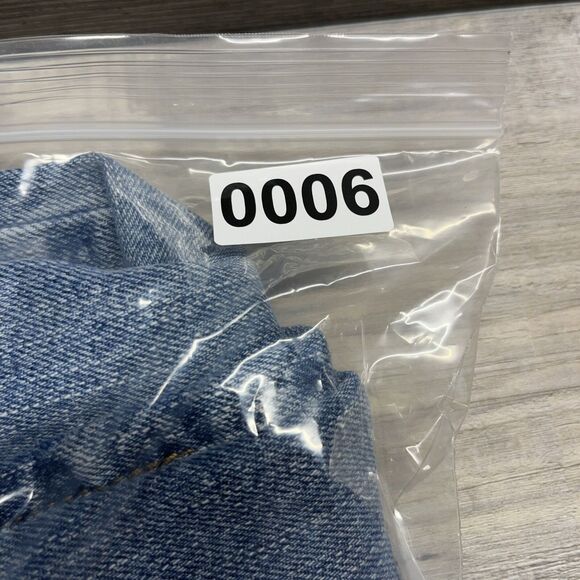 Diamond Gusset Blue Womens SZ 10 X 32 Regular Fit Vintage - Picture 11 of 11